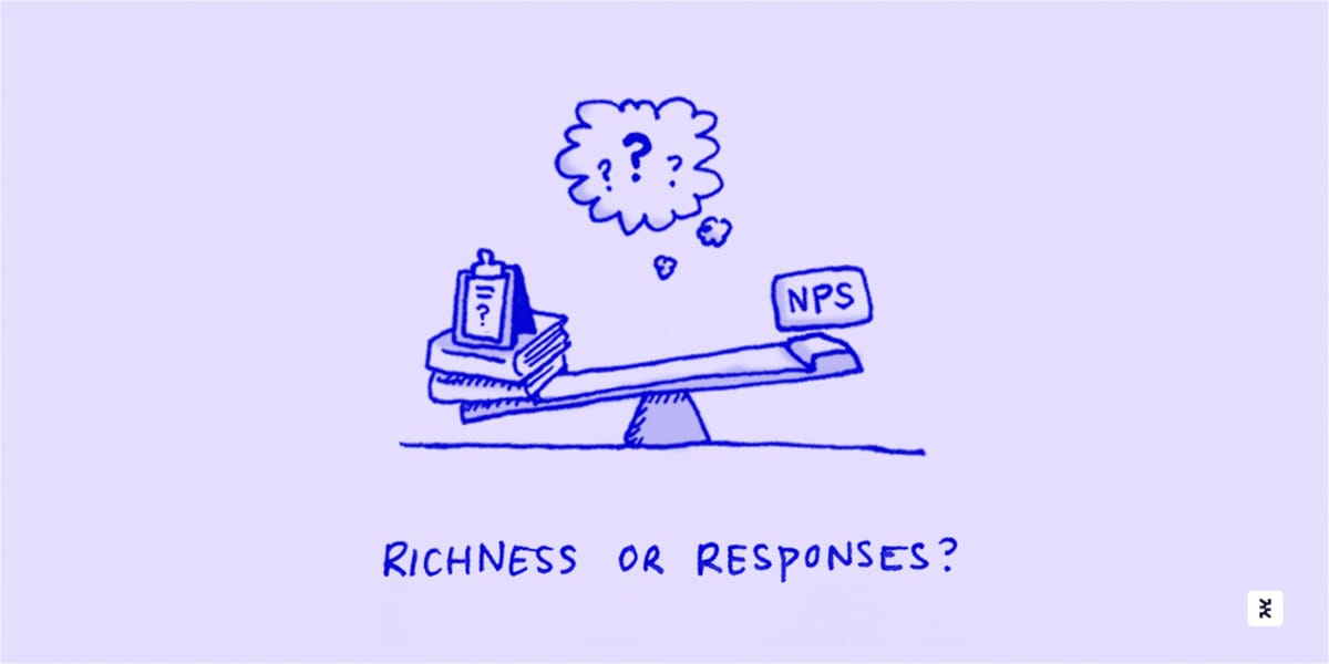 Richness vs Responses: How To Get Detailed Survey Feedback Without Annoying Your Customers